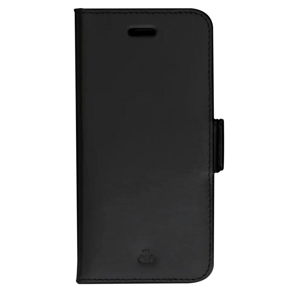 iPhone 13 dbramante1928 Copenhagen Genuine Leather Magnet Flip Case - Black