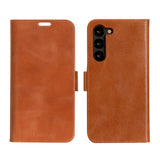 Samsung Galaxy S23+ (Plus) dbramante1928 Lynge Genuine Leather Magnet Flip Case - Tan