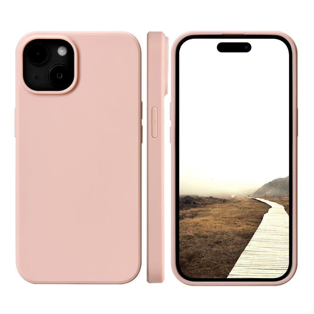 iPhone 15 dbramante1928 Greenland Case - 100% Recycled Plastic - Pink Sand