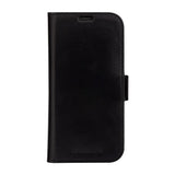 iPhone 15 Plus dbramante1928 Copenhagen Slim Genuine Leather Case w. Wallet - Black