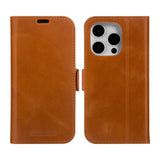 iPhone 15 Pro Max dbramante1928 Copenhagen Slim Genuine Leather Case w. Wallet - Tan