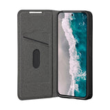 Google Pixel 8 dbramante1928 Oslo Ultra-Slim Leather Case w. Wallet - Black