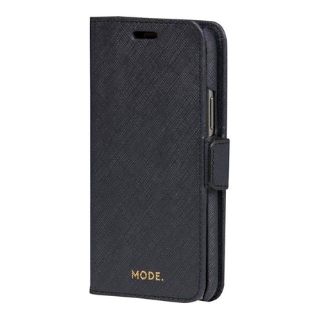 iPhone 11 Pro dbramante1928 New York 2-in-1 Genuine Leather Flip Case - Night Black