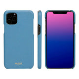 iPhone 11 Pro dbramante1928 New York 2-in-1 Genuine Leather Flip Case - Nightfall Blue