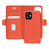 iPhone 11 dbramante1928 New York 2-in-1 Genuine Leather Flip Case - Rusty Rose