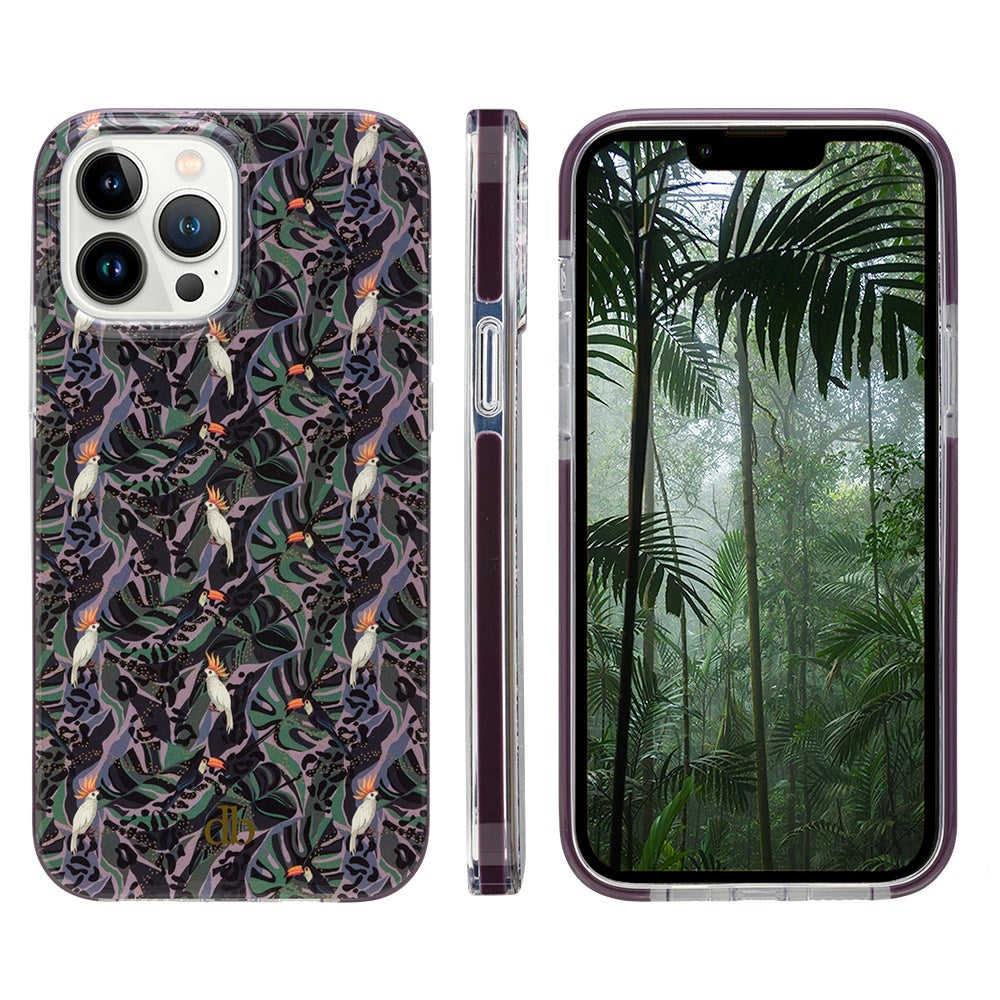 dbramante1928 iPhone 13 Pro Max Capri Case - 100% Recycled Plastic - Rainforest