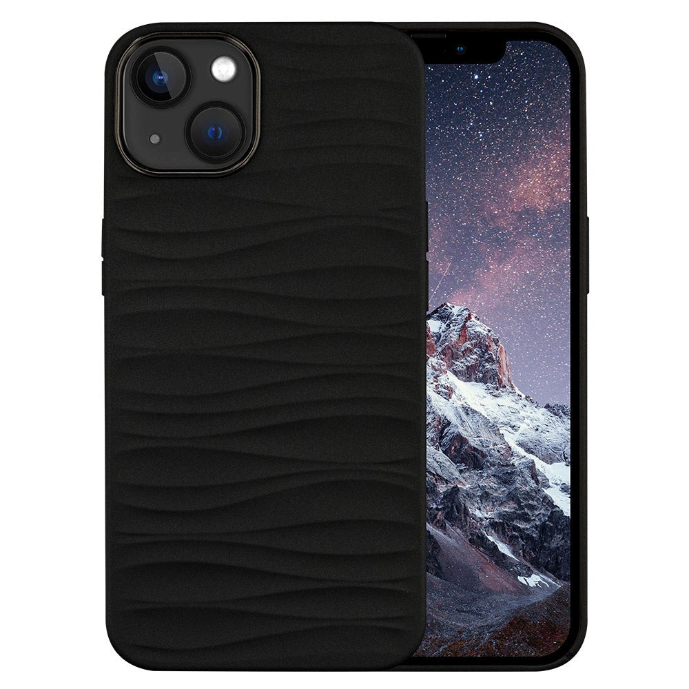 dbramante1928 iPhone 14 Dune Back Case - 100% Recycled Plastic - Black