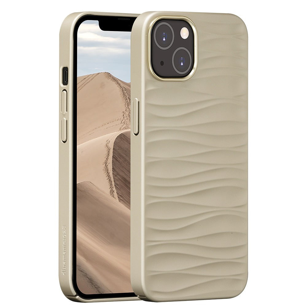 dbramante1928 iPhone 14 Dune Back Case - 100% Recycled Plastic - Sand