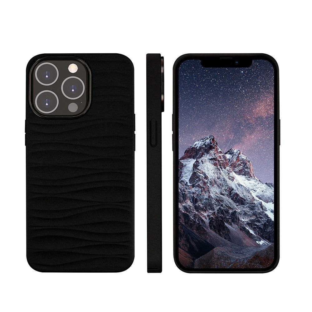 dbramante1928 iPhone 14 Pro Dune Back Case - 100% Recycled Plastic - Black