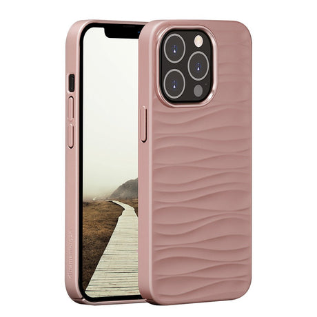 dbramante1928 iPhone 14 Pro Dune Back Case - 100% Recycled Plastic - Pink