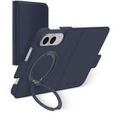 iPhone Duo dbramante1928 Copenhagen Kick ICON Flip Case - MagSafe Compatible - Deep Water