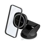 dbramante1928 Magnetic Car Phone Holder - Suction Cup - Black