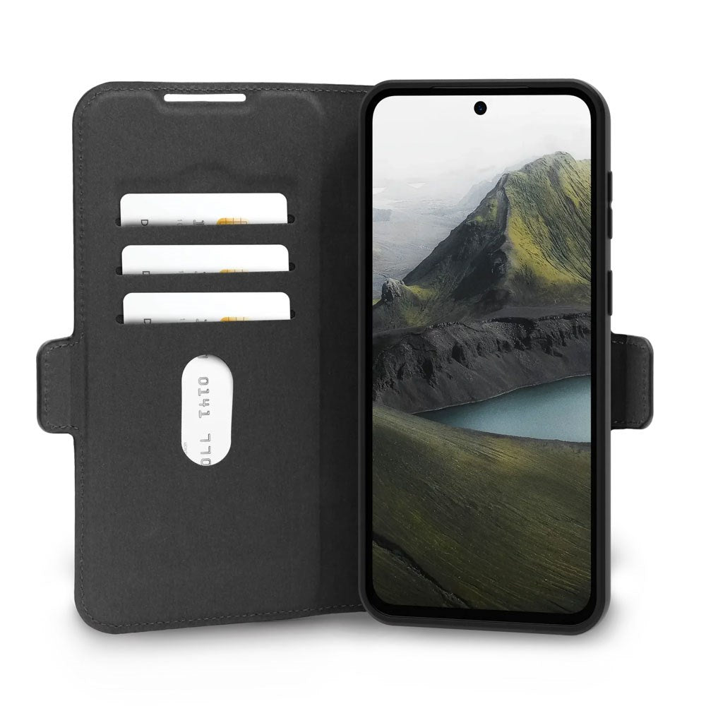 Samsung Galaxy A37 dbramante1928 Oslo Pro Recycled Plastic Flip Case - Black