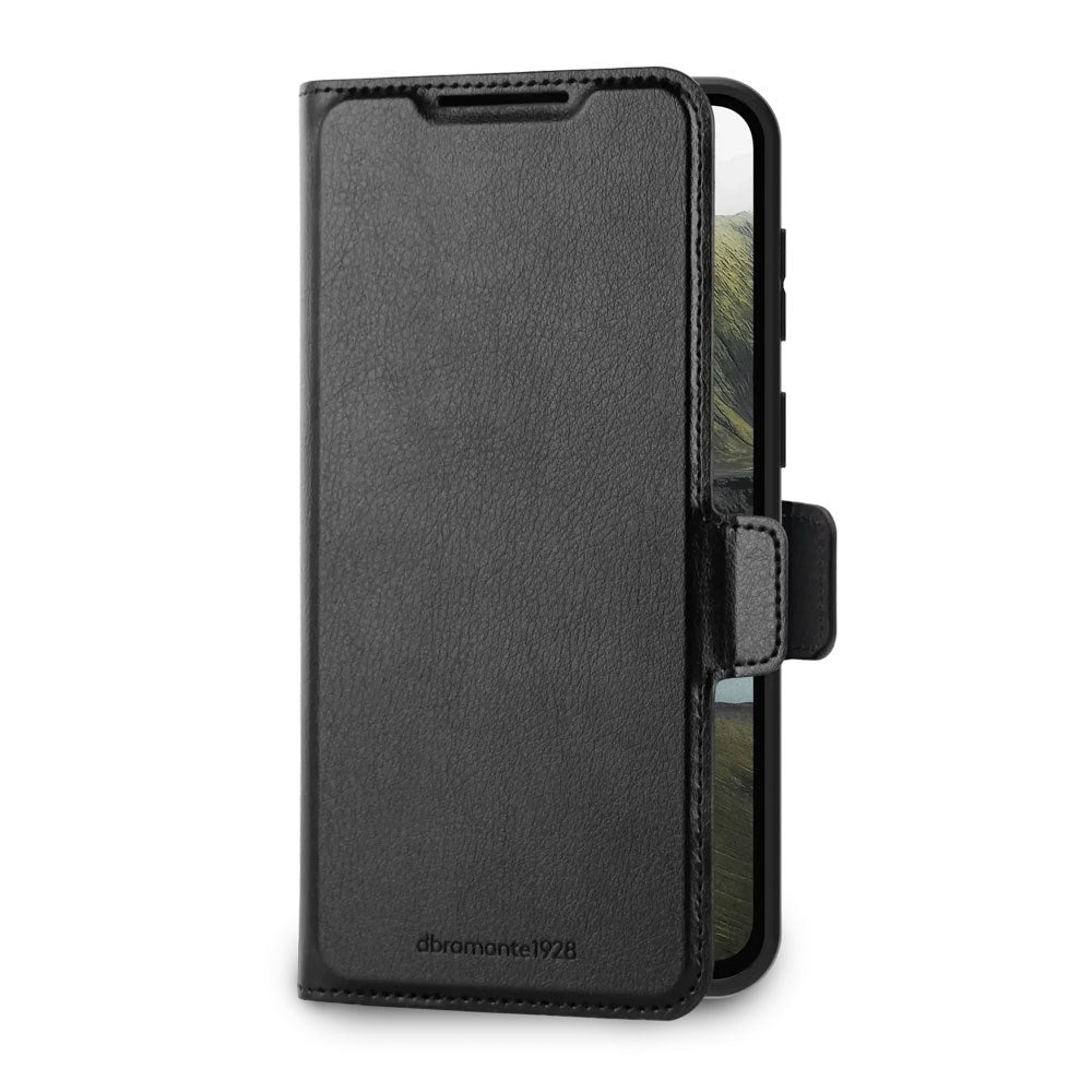 Samsung Galaxy A37 dbramante1928 Oslo Pro Recycled Plastic Flip Case - Black