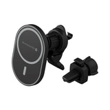 dbramante1928 Car Mount with 15W Wireless Charging - Vent Mount - MagSafe Compatible - Black