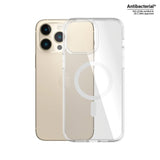 iPhone 14 Pro Max Back Case PanzerGlass HardCase Antibacterial - MagSafe Compatible - Transparent