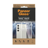 Samsung Galaxy S23 Back Case PanzerGlass HardCase Antibacterial - Transparent