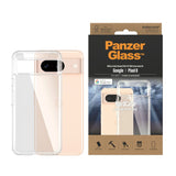 Google Pixel 8 Back Case PanzerGlass HardCase Antibacterial - Transparent