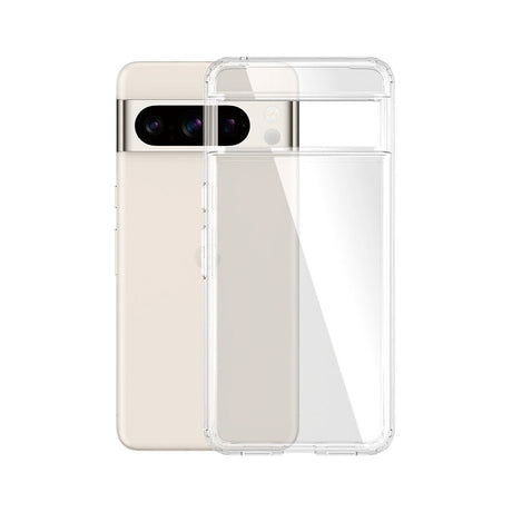 Google Pixel 8 Pro Back Case PanzerGlass HardCase Antibacterial - Transparent