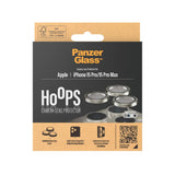 iPhone 15 Pro / 15 Pro Max PanzerGlass Hoops - Camera Protection - Platinum Strength - Natural Metal