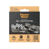 iPhone 15 Pro / 15 Pro Max PanzerGlass Hoops - Camera Protection - Platinum Strength - Natural Titanium