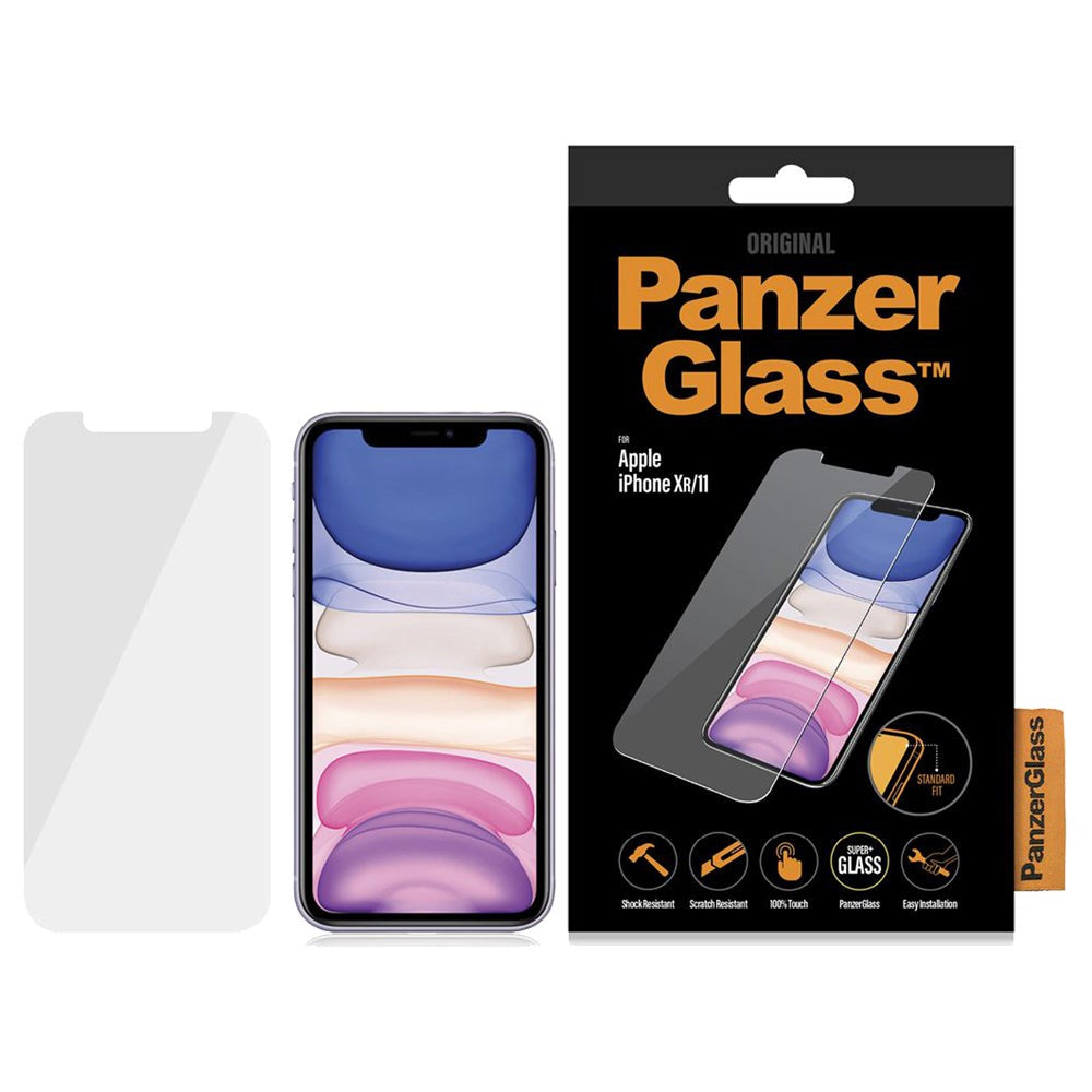 iPhone 11 / XR PanzerGlass Standard Fit Screen Protector - Transparent