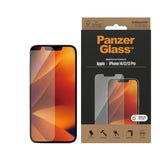 iPhone 14 / 13 / 13 Pro PanzerGlass AntiBacterial Classic Fit Screen Protector - Platinum Strength - Transparent