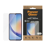 Samsung Galaxy A34 (5G) PanzerGlass Ultra Wide Fit Screen Protector - Platinum Strength - Transparent