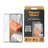 Xiaomi Redmi Note 13 Pro+ (Plus) PanzerGlass Ultra Wide Fit Screen Protector - Platinum Strength - Black Edge