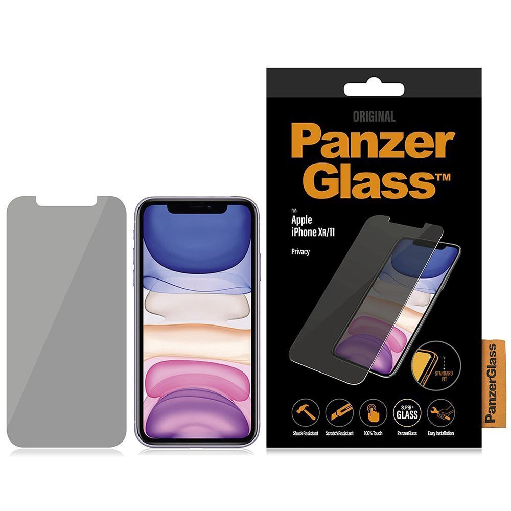 iPhone 11 / XR PanzerGlass Standard Fit Screen Protector - Privacy