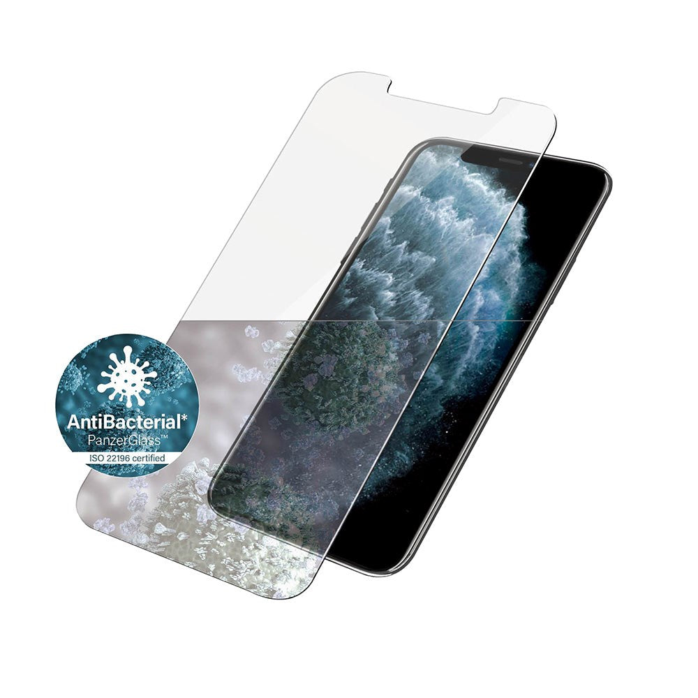 iPhone 11 Pro / Xs / X PanzerGlass Standard Fit Anti Bacterial - Transparent