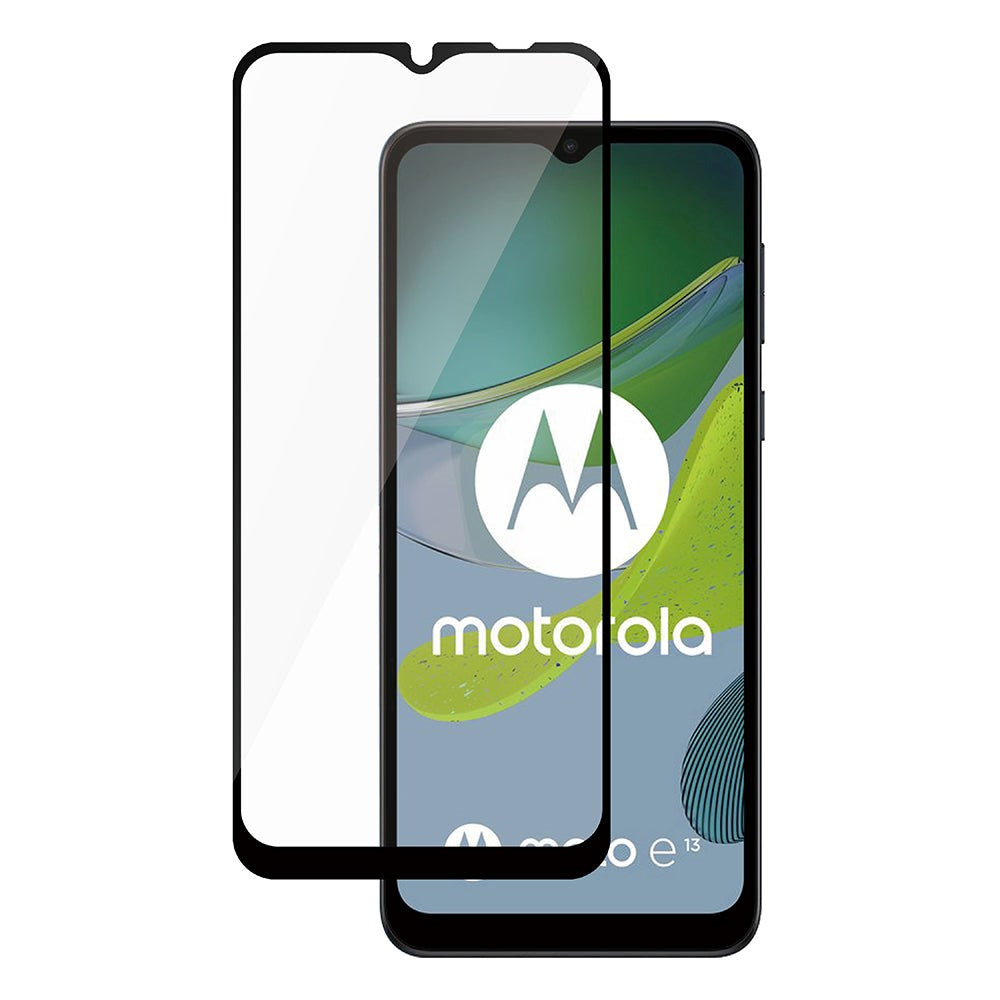 Motorola Moto E13 Safe By PanzerGlass® Ultra-Wide Fit Screen Protector - Case Friendly - Gold Strength - Transparent