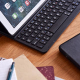 iPad (2018) / iPad (2017) Xceed CoverKey (ICK-03-SC) - Danish Wireless Keyboard Cover - Black (DEMO)