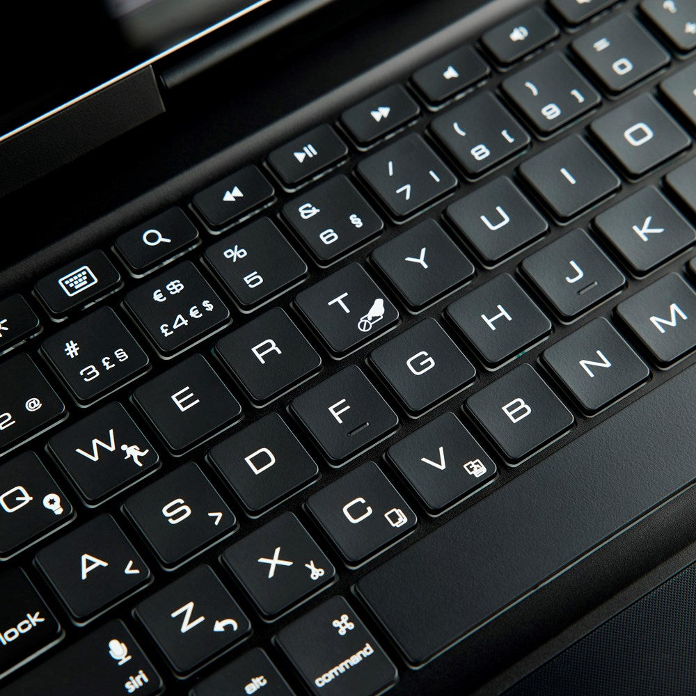 iPad 10.9" (2024/2022) / iPad Air (2022) Xceed CoverKey Wireless Keyboard with Case (XCCK14SCBLK) - Nordic Keyboard - Black