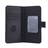 RadiCover 2-in-1 - Genuine Leather Universal Case L - 86% Radiation Protection - Black'