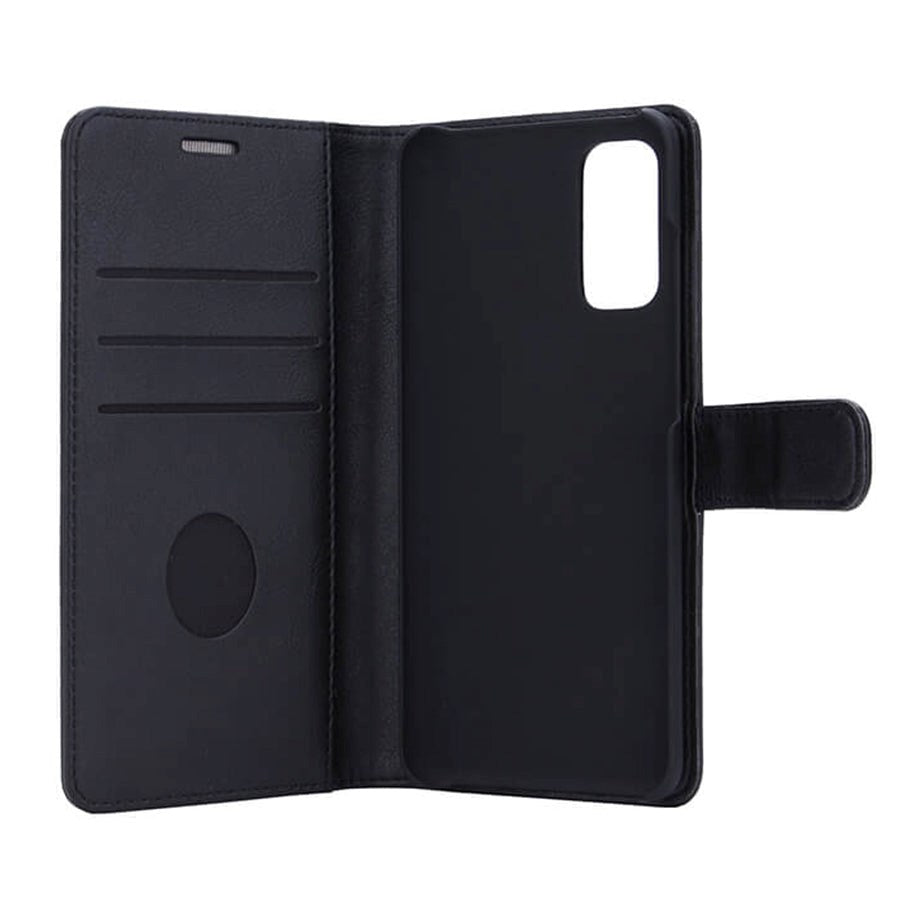 RadiCover Samsung Galaxy S20 - Artificial Leather Case - 86% Radiation Protection - Black