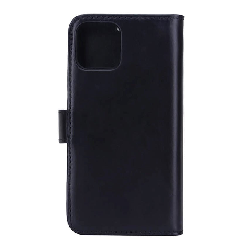 RadiCover 2-in-1 - iPhone 12 / 12 Pro - Genuine Leather Case - 86% Radiation Protection - Black