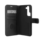 RadiCover - Samsung Galaxy S22 - Artificial Leather Case - 86% Radiation Protection - Black