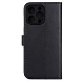 iPhone 15 Pro Max RadiCover Vegan Leather Flip Case - 86% Radiation Protection - MagSafe Compatible - Black