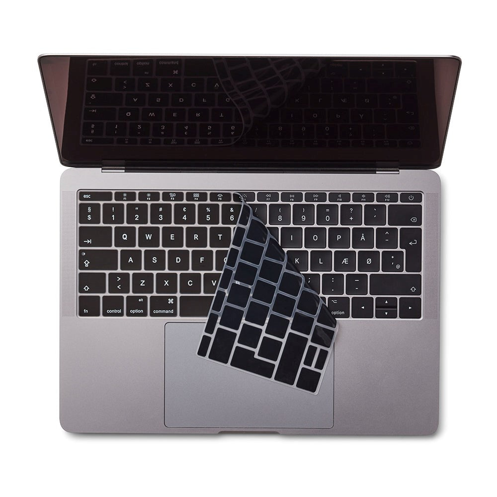 Philbert MacBook (A1534 / A1708) Keyboard Case w. Nordic Keyboard - Black