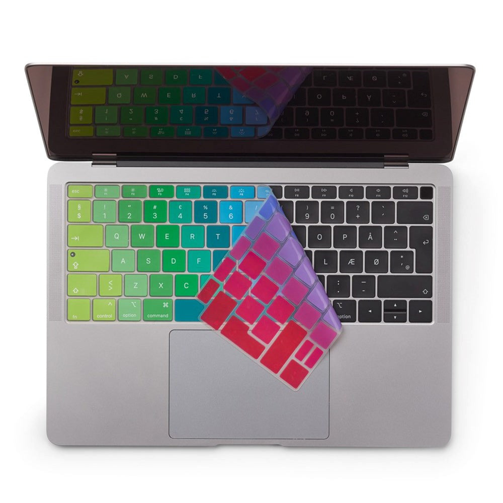 Philbert MacBook Air (A1932) Keyboard Case w. Nordic Keyboard - Rainbow