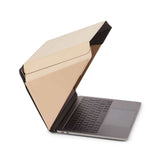 Universal Philbert Laptop Case with Sunshade & Integrated Privacy 12-14" - Beige