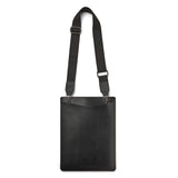 Philbert UltraSlim Vegan Leather Sleeve w. Strap for MacBook / Laptop 16" (36 x 26 x 2 cm) - Black