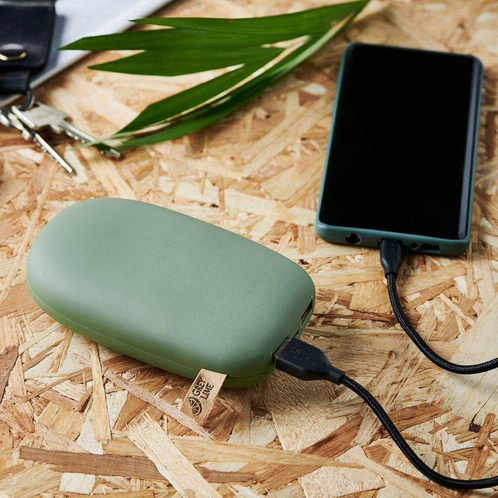 GreyLime 18W Power Stone II 10.400 mAh - PowerBank USB-A & USB-C - Green