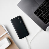 Lippa 18W Powerbank with USB-C & USB-A - 10,000 mAh - Black