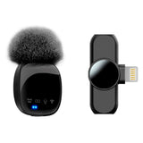 Lippa Pro Wireless Noise-Reducing Microphone with Lightning - Black