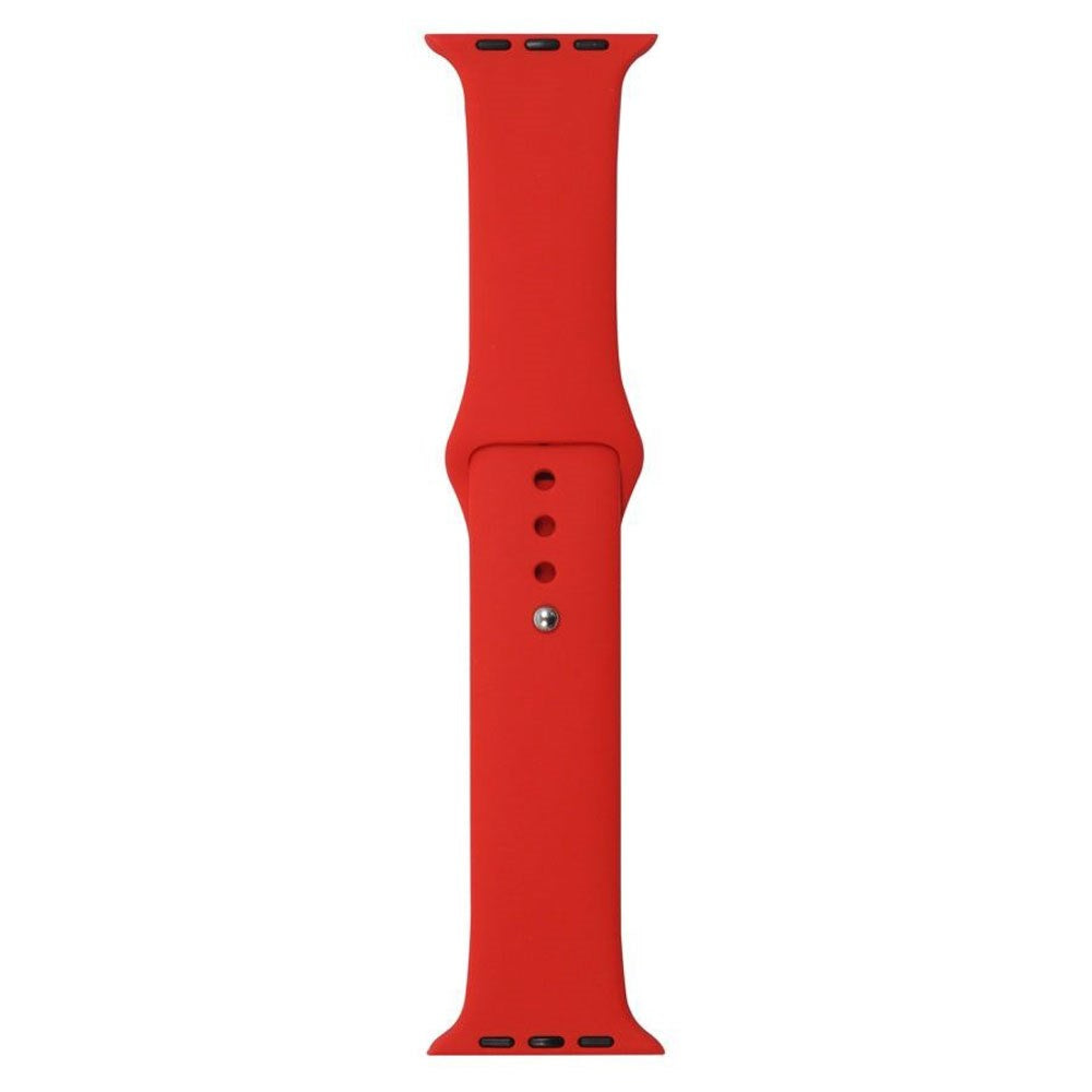 Apple Watch (38/40/SE/41/42mm) Lippa Silicone Watch Strap - Red