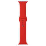 Apple Watch (38/40/SE/41/42mm) Lippa Silicone Watch Strap - Red