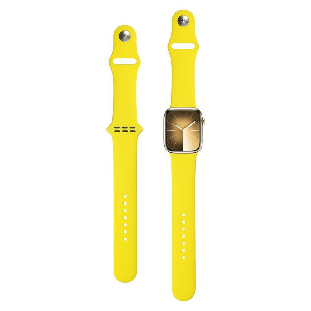 Apple Watch (42/44/SE/45/46/49mm) Lippa Silicone Watch Strap - Yellow