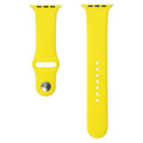 Apple Watch (42/44/SE/45/46/49mm) Lippa Silicone Watch Strap - Yellow